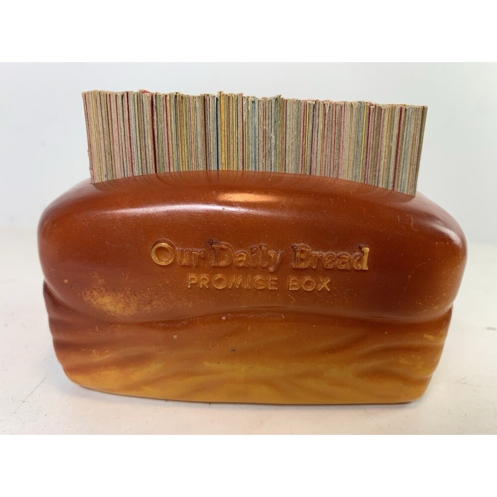 Vintage Our Daily Bread Promise Box Bible Scripture Cards Family Small Cards Vtg